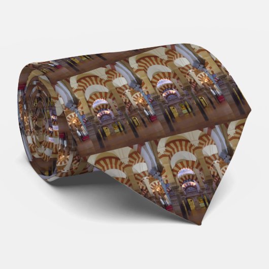 メスキータかカテドラル-コルドバ-タイ ネクタイ (ロール)