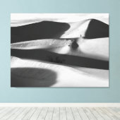 メスキート砂丘 キャンバスプリント (インサイチュ (ウッドフロア))
