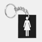 メスシンボルのキーチェーン キーホルダー (正面左)