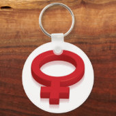 メスシンボル キーホルダー (正面)