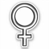 メスシンボル シール (正面)