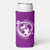 メスディスパーソナライズされたクゴルフ スリム缶クーラー (Seltzer正面)