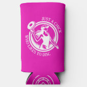 メスディスパーソナライズされたクゴルフ スリム缶クーラー (正面)