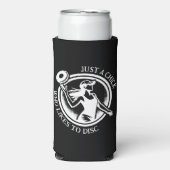 メスディスパーソナライズされたクゴルフ スリム缶クーラー (Seltzer正面)