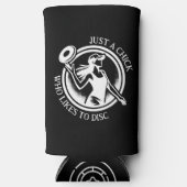 メスディスパーソナライズされたクゴルフ スリム缶クーラー (正面)