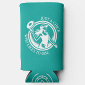 メスディスパーソナライズされたクゴルフ スリム缶クーラー (正面)