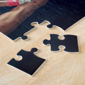 メスフィットネスモデルスプリットThunder_Cove ジグソーパズル (側面)