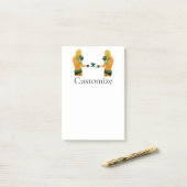 メスフィットネスモデルボクシングThunder_Cove ポストイット (デスク上)