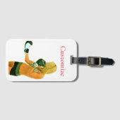 メスフィットネスモデルボクシングThunder_Cove ラゲッジタグ (正面横)