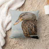 メスマラードダックポートレート クッション (ブランケット)