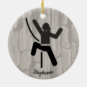 メスロッククライマーオーナメント セラミックオーナメント (裏面)