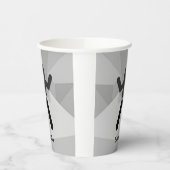 メスロッククライマーデザイン紙カップ 紙コップ (左)