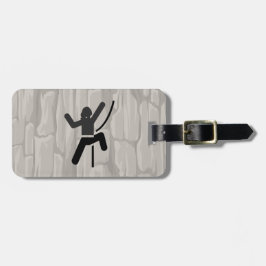 メスロック登山デザイン ラゲッジタグ