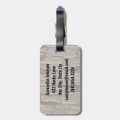 メスロック登山デザイン ラゲッジタグ (裏面縦)