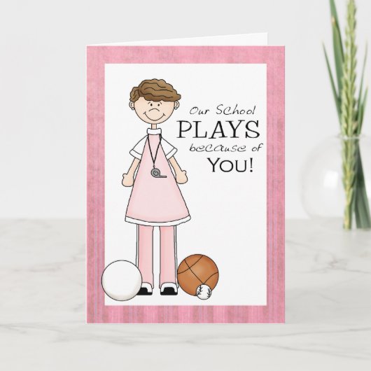 メス型PE先生サンキューカード サンキューカード (正面)