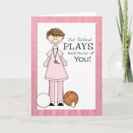 メス型PE先生サンキューカード サンキューカード