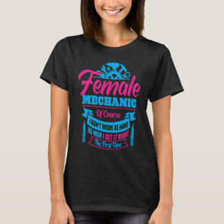 メス整備士整備士 Tシャツ