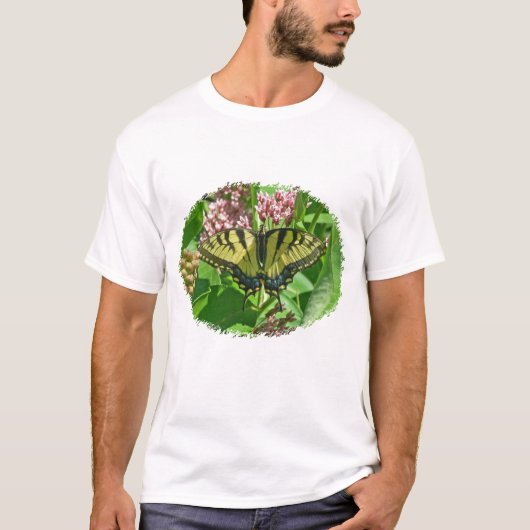 メス東虎アゲハチョウバタフライシリーズ Tシャツ (正面)
