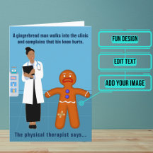 メス物理セラピストおもしろい誕生日デザイン1