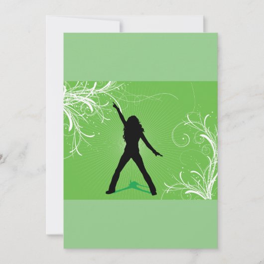 メス踊り招待状 招待状 (正面)