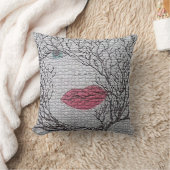 メス顔ファンタジー抽象芸術装飾用クッション クッション (ブランケット)