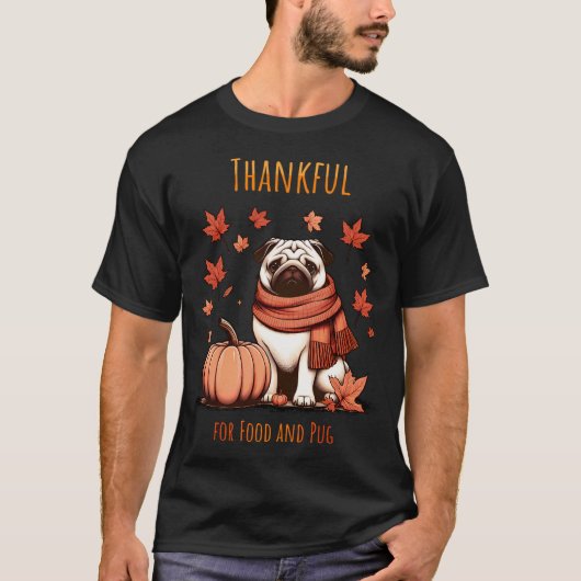 メス パグ Tシャツ (正面)