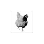 メス/雌鳥 ラバースタンプ (インプリント)
