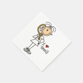 メスIラブテニス紙ナプキンス スタンダードカクテルナプキン (角)