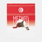 メズウェー – チュニジアのバグパイプ フリースブランケット (正面)