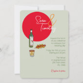 メズカル結婚ズスイート 招待状 (正面)