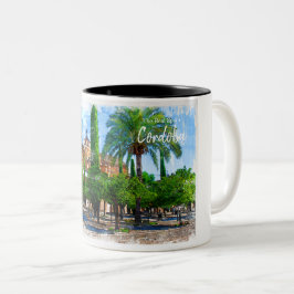 メズキタカテドラルデコルドバ – ザ実在スペイン ツートーンマグカップ