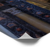 メズキータカテドラルインテリアインコルドバ ポスター (角)