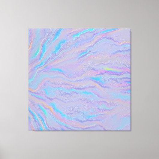メズマイズ虹色の石 キャンバスプリント (正面)