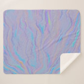 メズマイズ虹色の石 シェルパブランケット (正面(横))