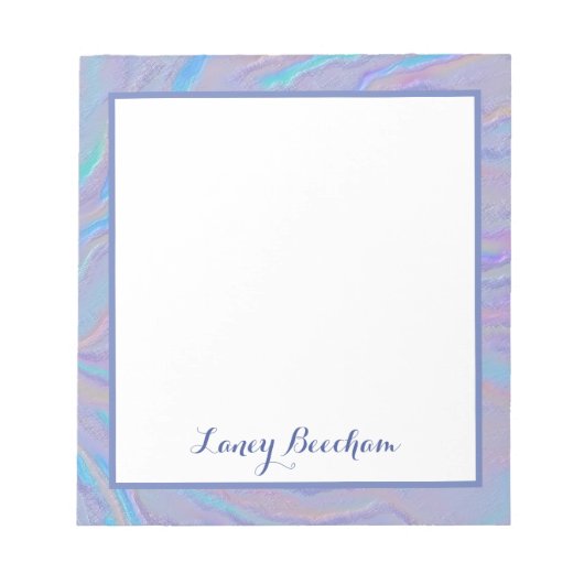 メズマイズ虹色の石 ノートパッド (正面)