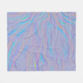 メズマイズ虹色の石 フリースブランケット (正面(横))