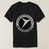 メセルシュミット第2次世界大戦ドイツヴィンテージ航空機会社 Tシャツ (デザイン正面)