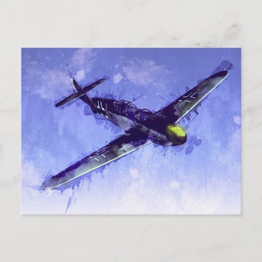 メセルシュミットBf 109 ポストカード (正面)