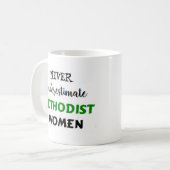 メソジストの女性たち コーヒーマグカップ (正面左)