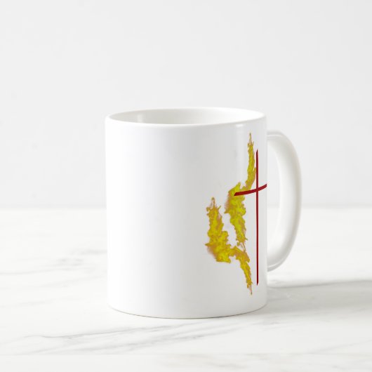 メソジスト派の牧師のマグ コーヒーマグカップ (正面右)