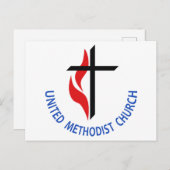 メソジスト統一されたスト ポストカード (正面/裏面)