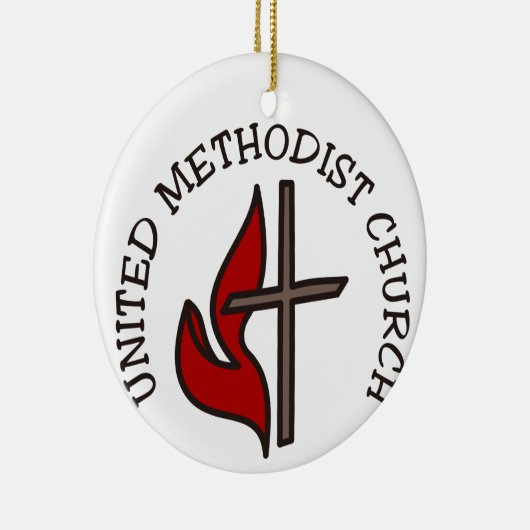 メソジスト統一された教会 セラミックオーナメント (右)