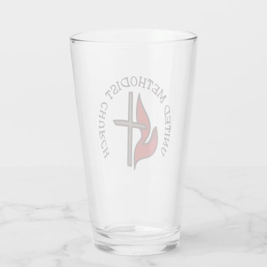 メソジスト統一された教会 タンブラーグラス (裏面)