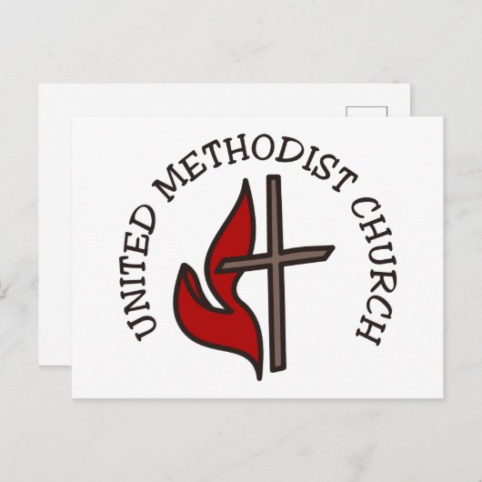 メソジスト統一された教会 ポストカード (正面/裏面)