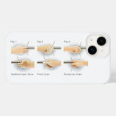 メソッドスケッチ弓道弓弓弓弓弓弓ドロー Case-Mate iPhoneケース (裏面 (横))