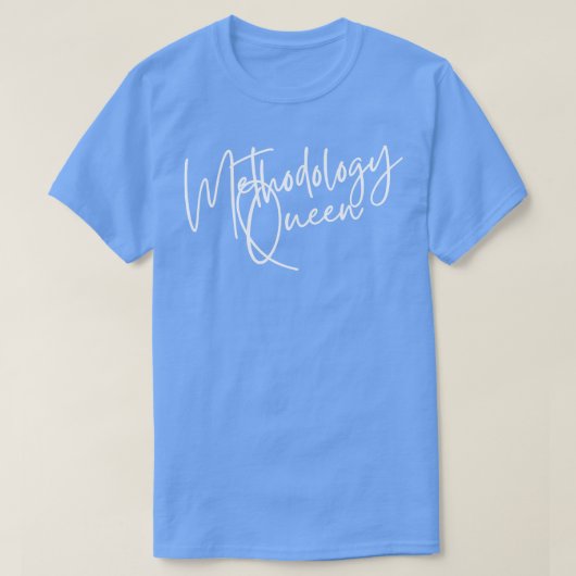 メソドロジー・クイーン Tシャツ (デザイン正面)