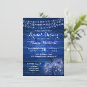 メソ素朴ンジャース夕べ結婚ズブライダルシャワー 招待状 (スタンド正面)