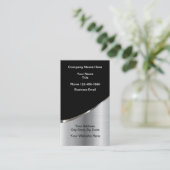 メタクールリック縦書き名刺 名刺 (スタンド正面)