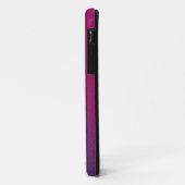 メタグラデーションリックピンクパープルブルーカスタムケース Case-Mate iPhoneケース (裏面/左)