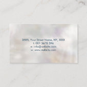 メタトロンの立方体の神聖なジオメトリ – アワロンシェル 名刺 (裏面)